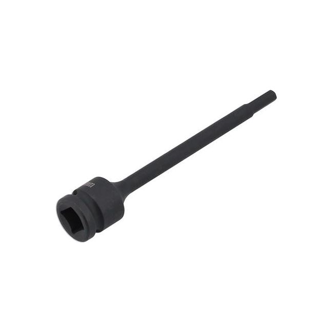 Laser Extra Long Impact Hex Bit 1/2"D 6mm 8582 Laser - Dynamic Drive