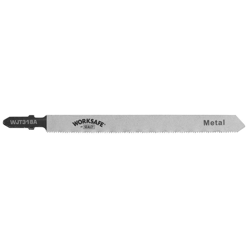 Sealey Jigsaw Blade Metal 105mm 21tpi Pack of 5 WJT318A Sealey - Dynamic Drive