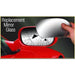 Summit Stick-On Standard Mirror Glass fits Ford S-Max 15 on LHS Summit - Dynamic Drive