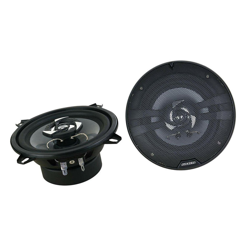 5.25" 5.25 inch Car Audio Stereo Speakers PAIR 165w Coaxial Sub Zero Ice NEW Sub-Zero  - Dynamic Drive