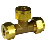 AG Gas 22mm x 15mm x 15mm Unequal Tee AG - Dynamic Drive