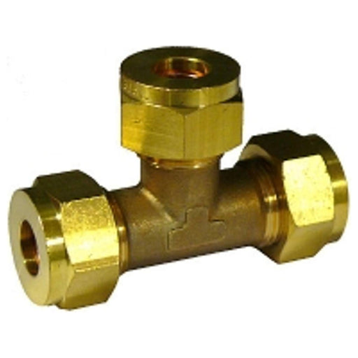 AG Gas 22mm x 15mm x 15mm Unequal Tee AG - Dynamic Drive