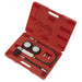 Sealey Cylinder Leakage Tester 2-Gauge Petrol Engine Fault Test Kit Head Gasket Sealey  - Dynamic Drive