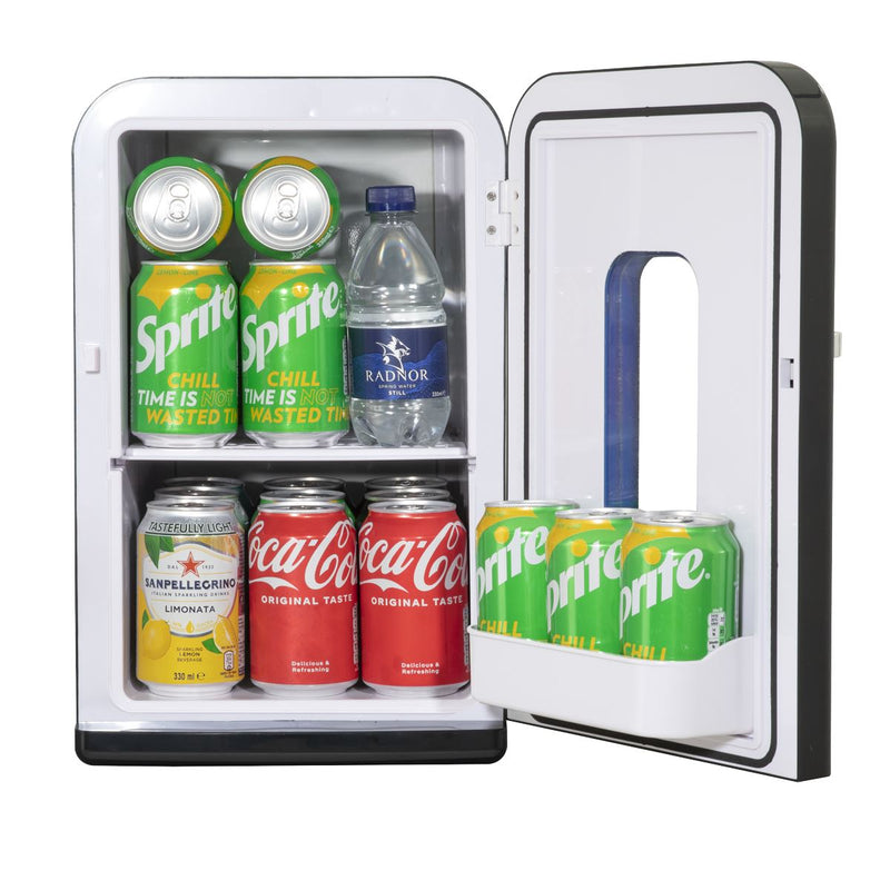 Baridi Mini Fridge/Warmer 15L Capacity 12V/230V - Black DH95 Baridi - Dynamic Drive