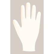 10x Bodyguards Powder Free White Latex Disposable Gloves XL Box of 100 Bodyguard - Dynamic Drive