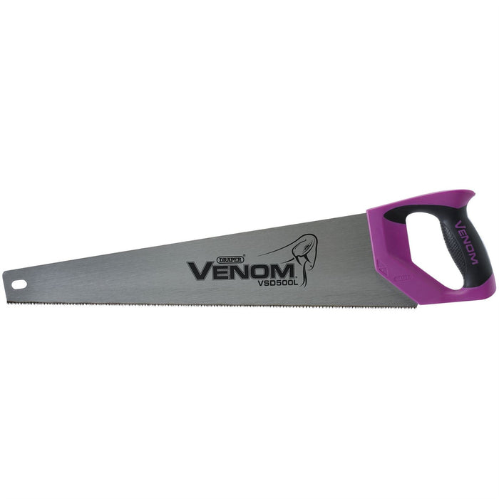 Draper Venom Double Ground Laminate Saw, 500mm, 13tpi/14ppi 66125 Draper - Dynamic Drive