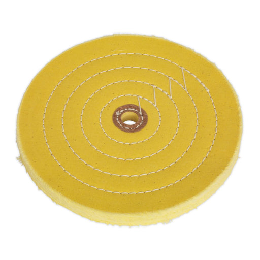 Sealey Buffing Wheel 200 x 16mm 16mm Bore Coarse BG200BWC Sealey  - Dynamic Drive