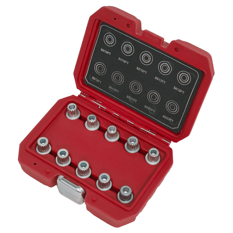 Sealey Locking Wheel Nut Key Set 10pc BMW & Mini SX208 Sealey - Dynamic Drive