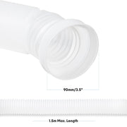 Baridi Condenser Vent Hose Pipe for Vented Tumble Dryers 1.5m x 3.5" Baridi - Dynamic Drive