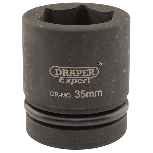 Draper Expert HI-TORQ 6 Point Impact Socket, 1" Sq. Dr., 35mm 05115 Draper - Dynamic Drive