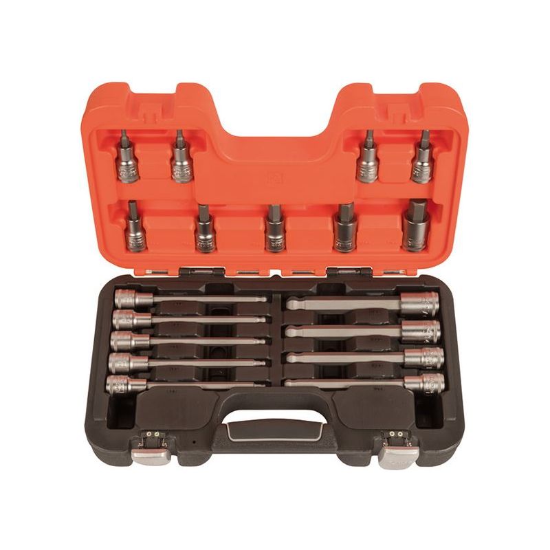 Bahco S18HEX 1/2in Drive Socket Set, 18 Piece Bahco - Dynamic Drive