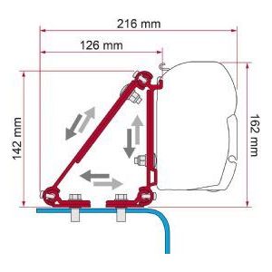 Fiamma F45 Adapter Kit Multi 98655-011 Fiamma - Dynamic Drive