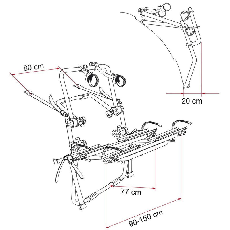 Fiamma Carry Bike Backpack Pro: Convenient bike carrier Fiamma - Dynamic Drive
