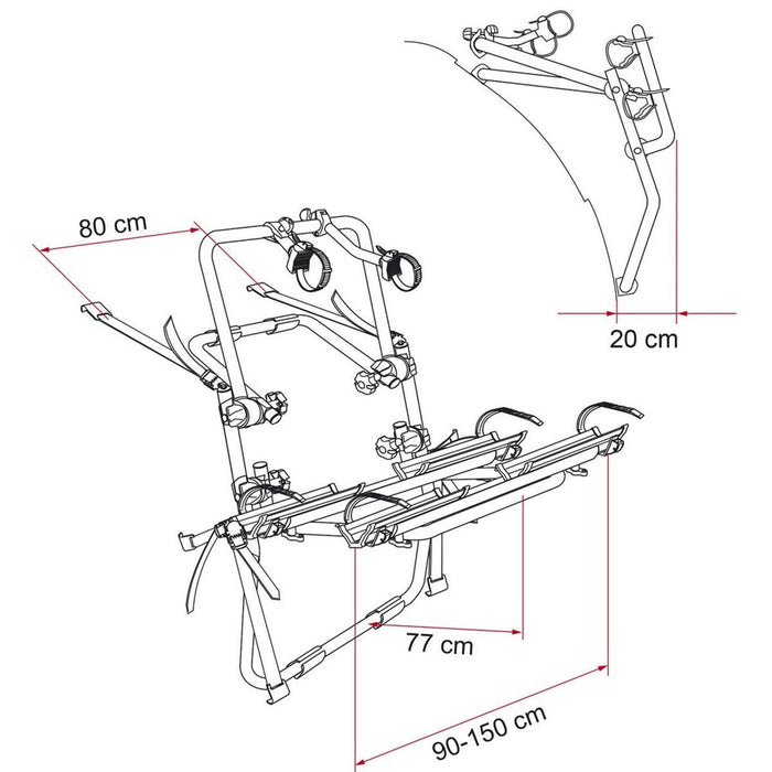 Fiamma Carry Bike Backpack Pro: Convenient bike carrier Fiamma - Dynamic Drive