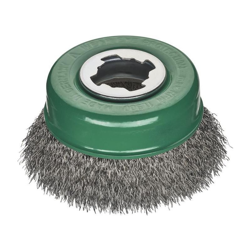 Lessmann X-Lock Crimped Stainless Steel Brush 85mm Non Spark Lessmann - Dynamic Drive