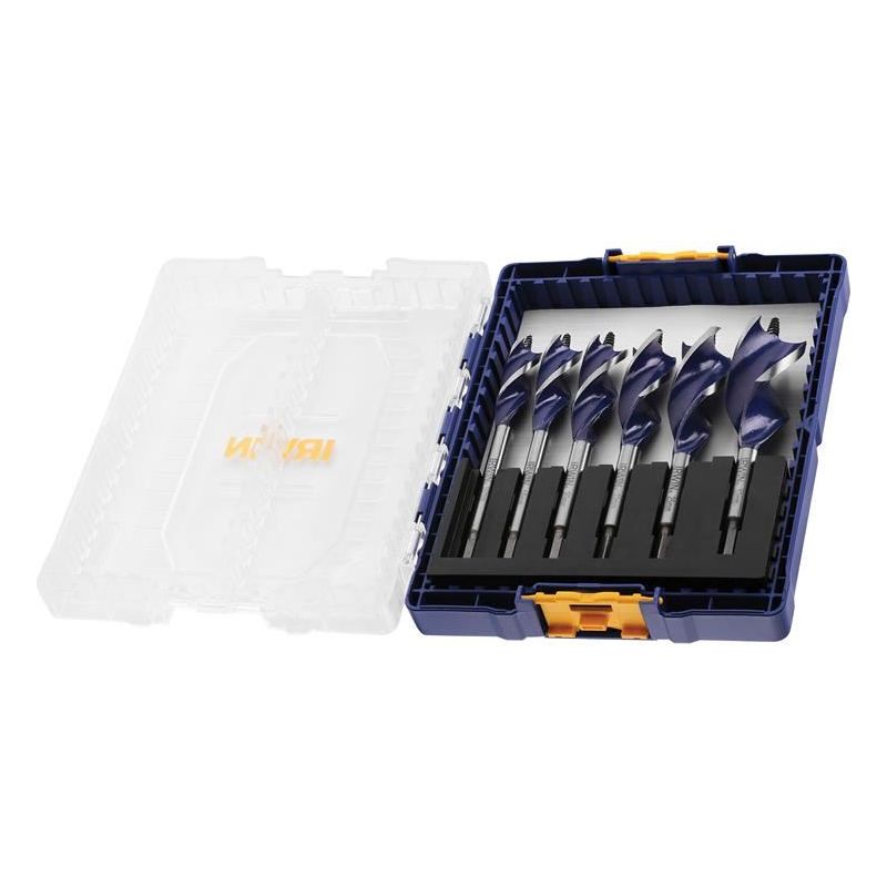 Irwin® Blue Groove 6X Wood Bit Set, 6 Piece IRWIN® - Dynamic Drive