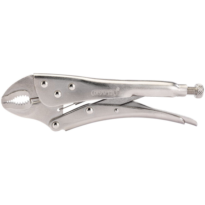 Draper Curved Jaw Self Grip Pliers, 220mm 35369 Draper - Dynamic Drive