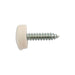 Connect Number Plate Security Screws 6 x 20mm White Cap 100pc 30633 Tool Connection - Dynamic Drive