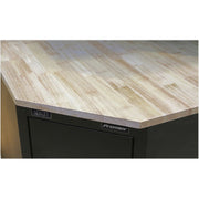 Sealey Hardwood Corner Worktop 930mm APMS18 Sealey - Dynamic Drive