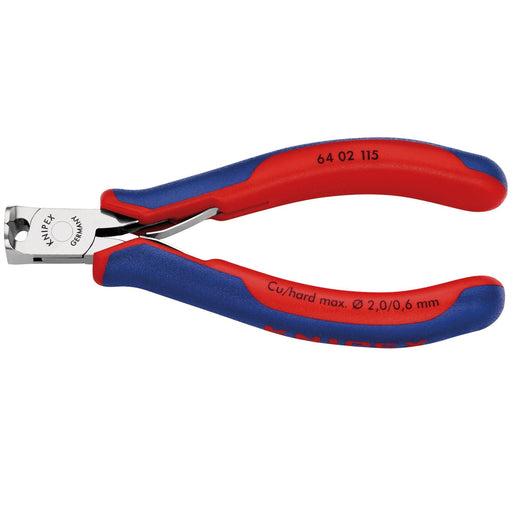 Draper Knipex 64 02 115 Electronics End Cutting Nipper, 115mm 27712 Draper - Dynamic Drive