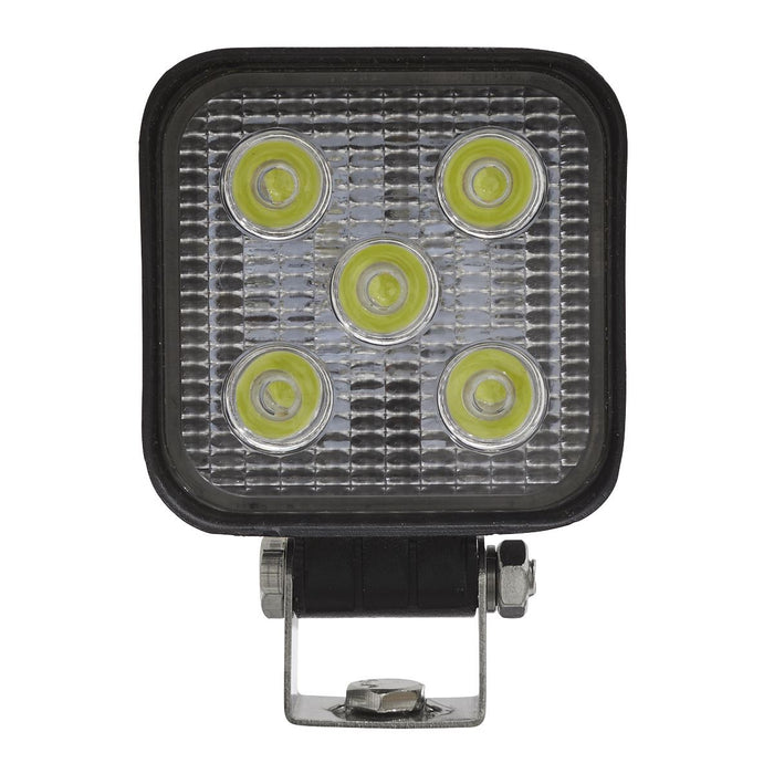 Sealey Mini Square Worklight with Mounting Bracket 15W LED LED2S Sealey  - Dynamic Drive