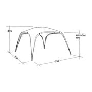 Event Lounge Large 3.5 x 3.5m Shelter Outwell  - Dynamic Drive