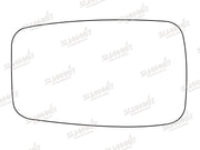 Summit Stick-On Standard Mirror Glass fits Seat Toledo LHS Summit - Dynamic Drive