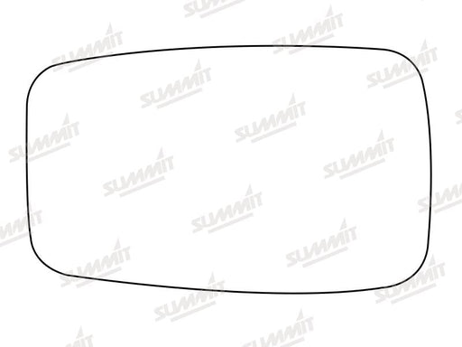 Summit Stick-On Standard Mirror Glass fits Seat Toledo LHS Summit - Dynamic Drive