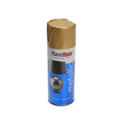 Plastikote Metallic Spray Brass 400ml PlastiKote - Dynamic Drive