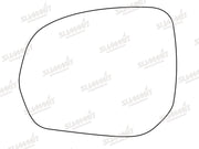 Summit Stick-On Standard Mirror Glass fits Citroen C3, C4 Picasso, Peugeot 3008, 5008 508 LHS Summit - Dynamic Drive