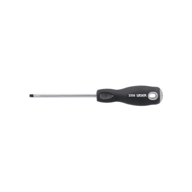 Laser Flat Screwdriver 3.2mm x 75mm 3356 Laser - Dynamic Drive