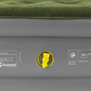 Outwell Flock Excellent Single Airbed Camping Raised High Air Bed Mattress Outwell  - Dynamic Drive