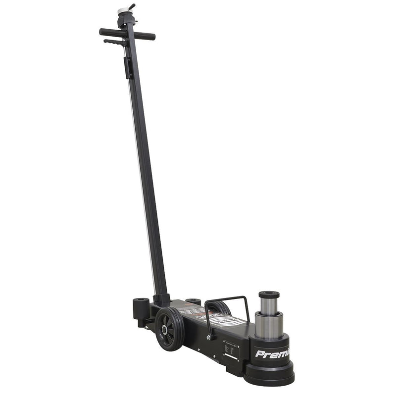 Sealey Air Operated Jack 15-30 Tonne Telescopic Long Reach/Low Profile Sealey - Dynamic Drive