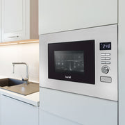 Baridi Integrated Microwave Oven 20L Capacity 900W - Stainless Steel Baridi - Dynamic Drive