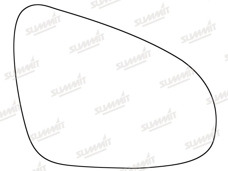 Summit Heated Base Plate With Standard Mirror Glass fits RHS Summit - Dynamic Drive