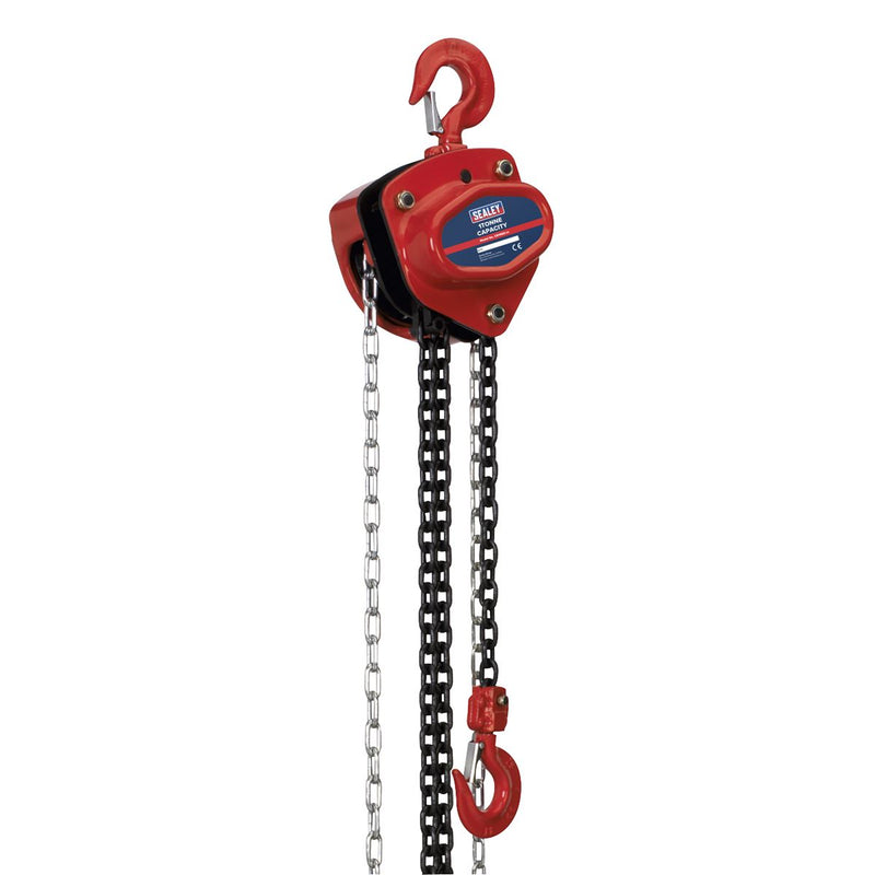 Sealey Chain Block 1 Tonne 2.5m CB1000 Sealey - Dynamic Drive