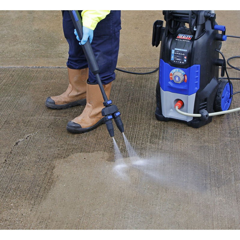 Sealey Pressure Washer 150bar 810L/hr Twin Pump with TSS & Rotablast Nozzle Sealey - Dynamic Drive