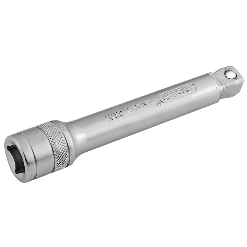 Draper Satin Chrome Wobble Extension Bar, 1/2" Sq. Dr., 125mm 16762 Draper - Dynamic Drive