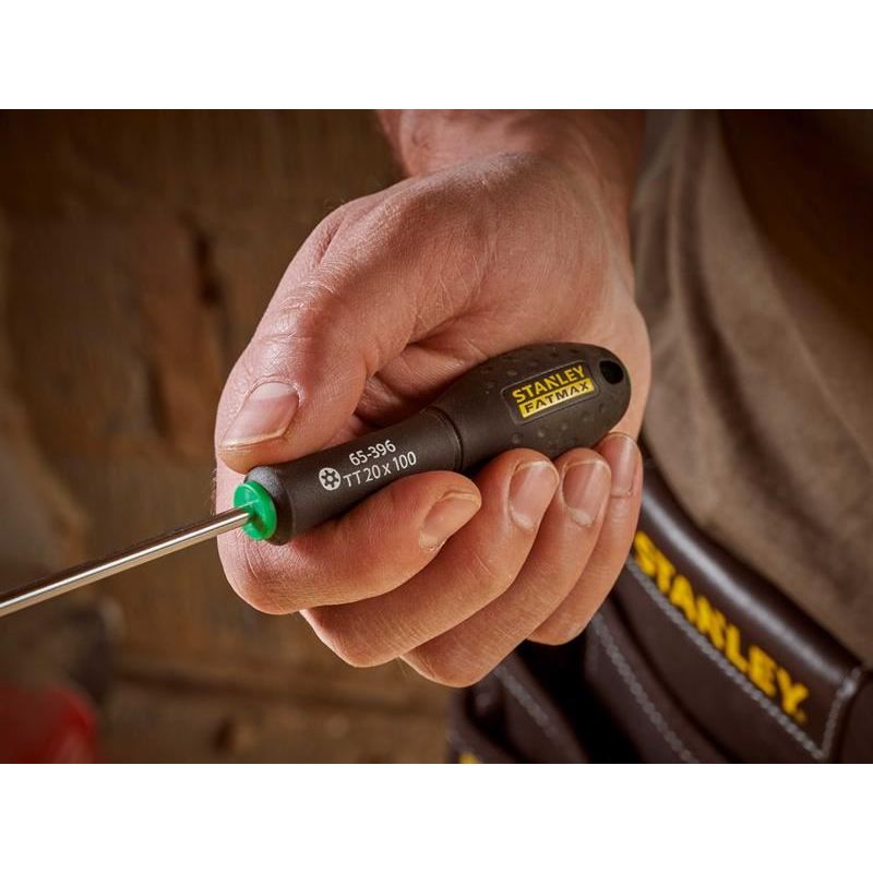 Stanley® Hand Tools FatMax® Screwdriver Tamper-proof TORX Tip TTX20 x 100mm STANLEY® Hand Tools - Dynamic Drive