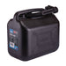 Draper Plastic Fuel Can, 10L, Black 09058 Draper - Dynamic Drive