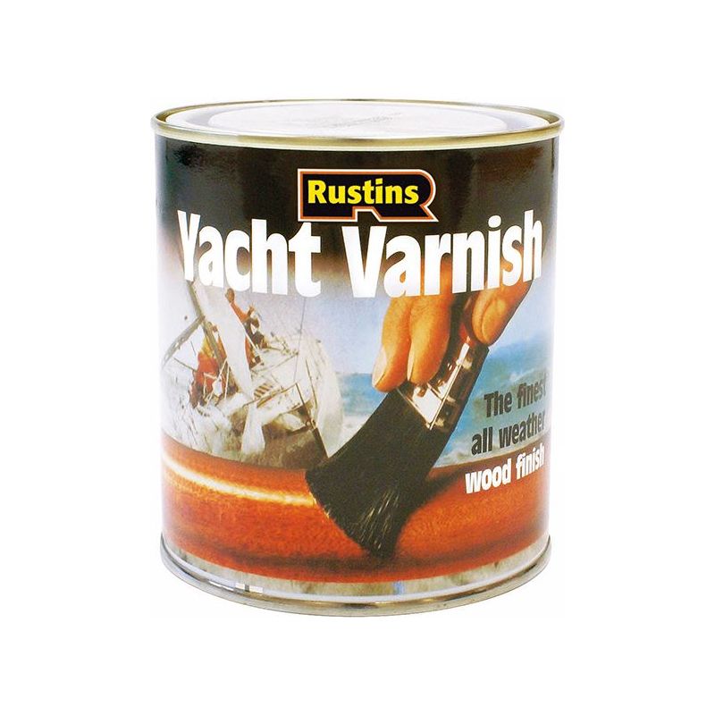 Rustins Yacht Varnish Satin 1 litre Rustins - Dynamic Drive
