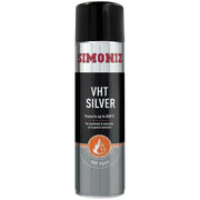 4x Simoniz VHT SILVER PAINT VERY HIGH TEMPERATURE CAR SPRAY AEROSOL 500ml Simoniz - Dynamic Drive