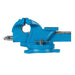 Silverline Workshop Vice Swivel Base 100mm (4") Jaw Capacity 120mm / 8kg Silverline - Dynamic Drive