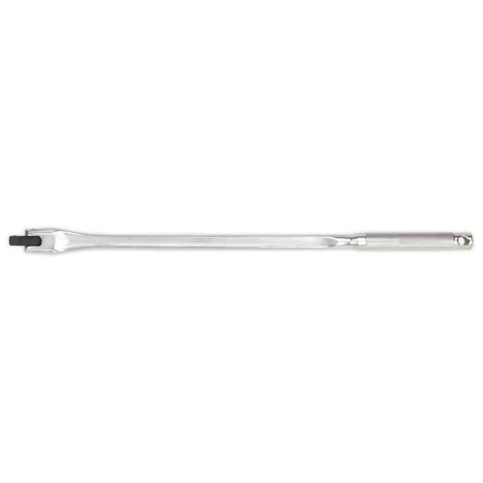 Sealey Premier 600mm 1/2" Drive Breaker Bar Flexi Head Socket Wrench Sealey  - Dynamic Drive