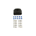 Connect for VW Electrical Female Connector 2.8mm 10 Pin Kit 105pc 37388 Tool Connection - Dynamic Drive