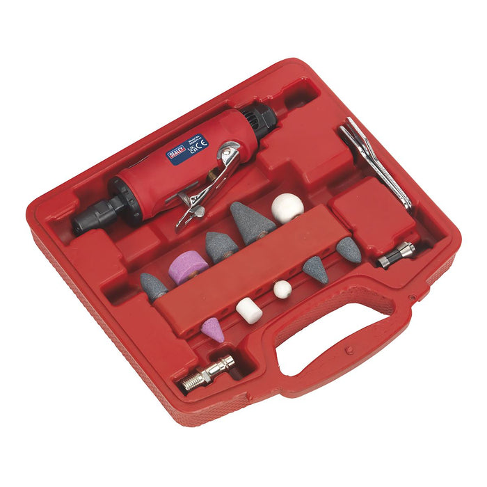 Sealey Air Die Grinder Kit 15pc GSA67 Sealey - Dynamic Drive
