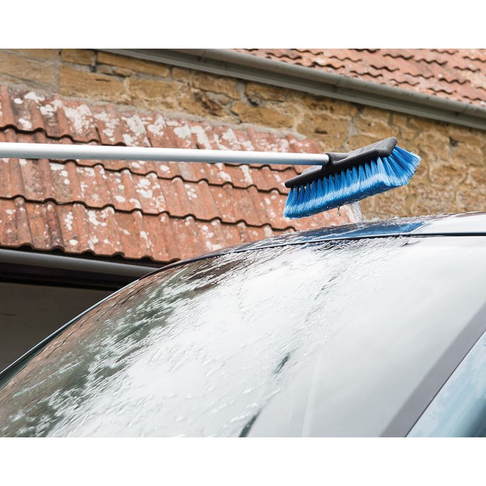 Silverline Telescopic Cleaning Brush 1.32 - 2.14m 723890 Silverline  - Dynamic Drive