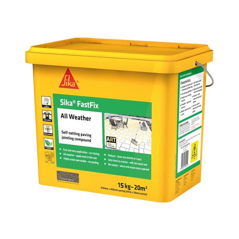 Everbuild Sika Sika® FastFix All Weather Stone 15kg Everbuild Sika - Dynamic Drive