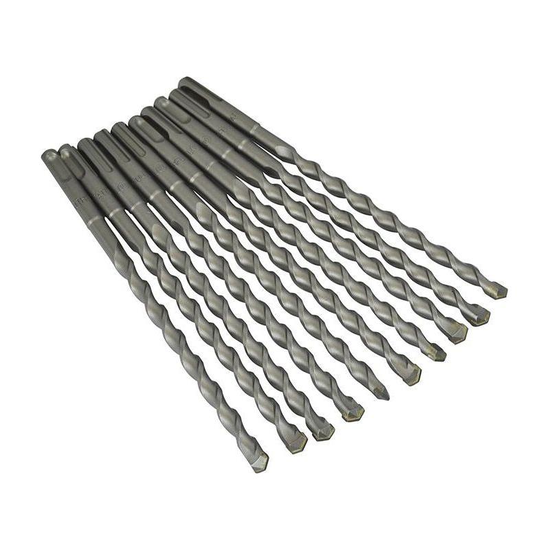 Faithfull SDS Plus Drill Bit 10mm OL: 210mm WL: 150mm Bulk 10 Faithfull - Dynamic Drive