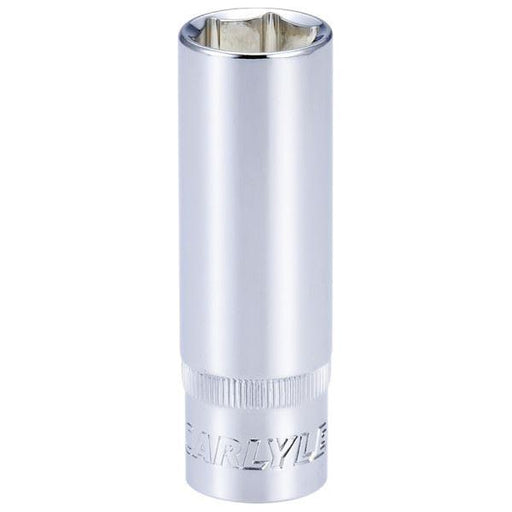 Carlyle Hand Tools 1/2Dr 18Mm 6Pt Deep Chrome Socket SD12018M Caryle Tools - Dynamic Drive